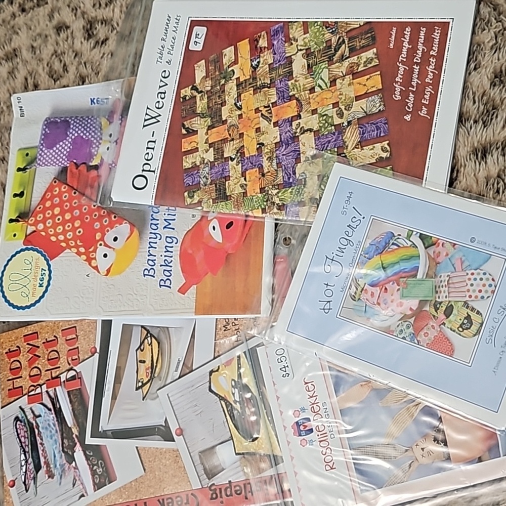 24 craft patterns assorted lot - Picture 5 of 8